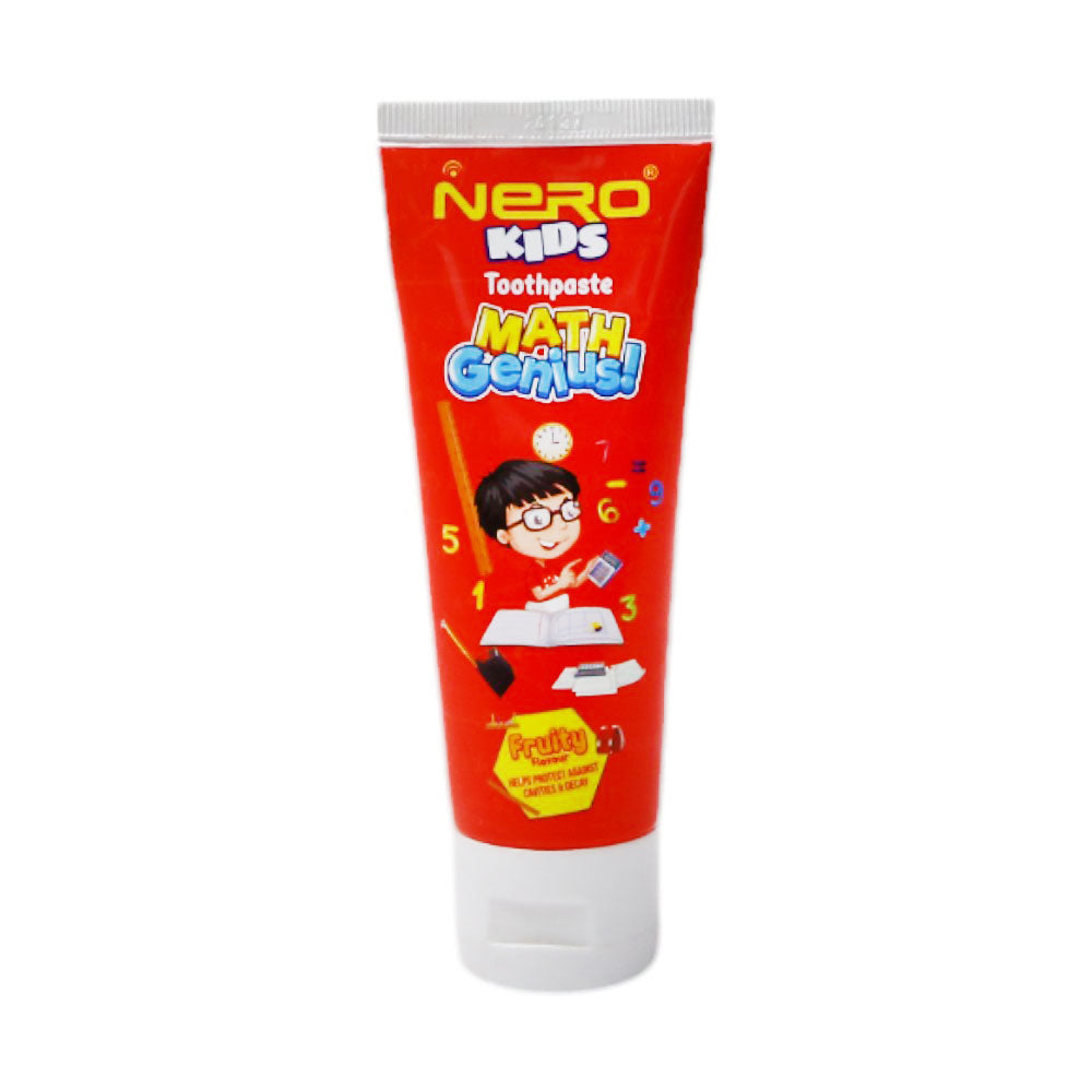 NERO TOOTH PASTE MATH GENIUS FRUITY KIDS TUBE 50 ML