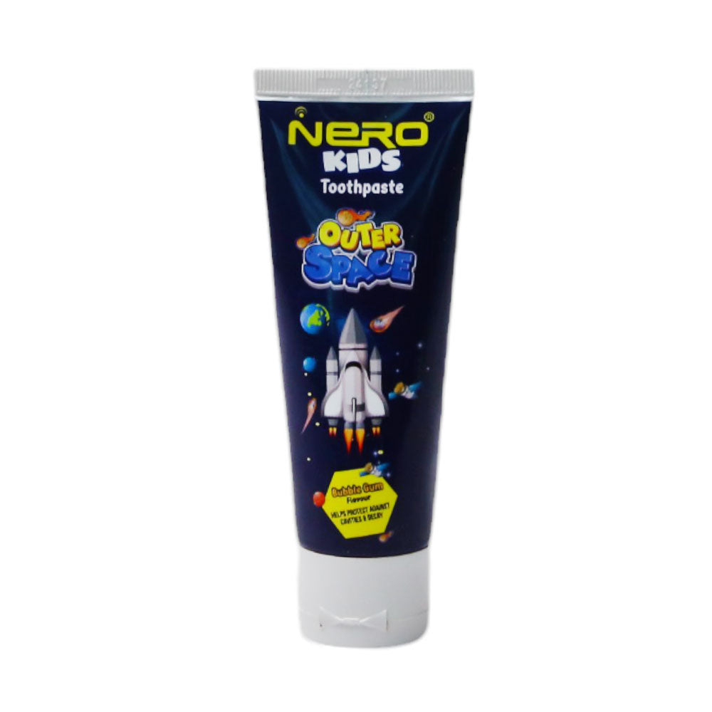 NERO TOOTH PASTE OUTER SPACE BUBBLE GUM KIDS TUBE 50 ML