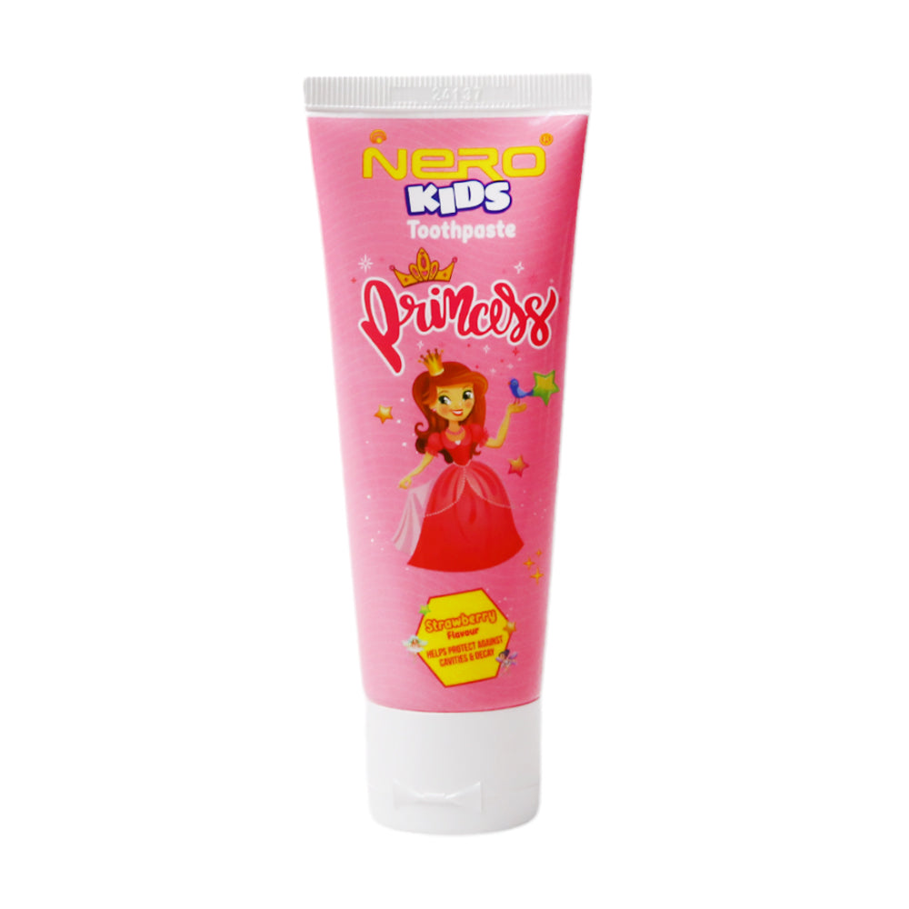 NERO TOOTH PASTE PRINCESS STRAWBERRY KIDS TUBE 50 ML