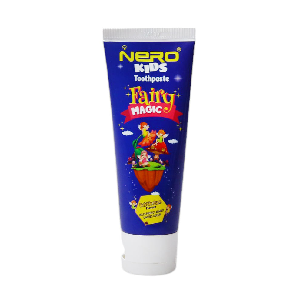 NERO TOOTH PASTE FAIRY MAGIC BUBBLE GUM KIDS TUBE 50 ML