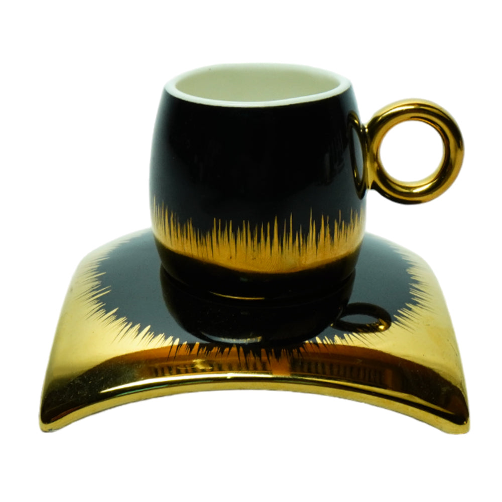 KEHWA CUP & SAUCER SET 6PC ROYAL BISTRO 9114B