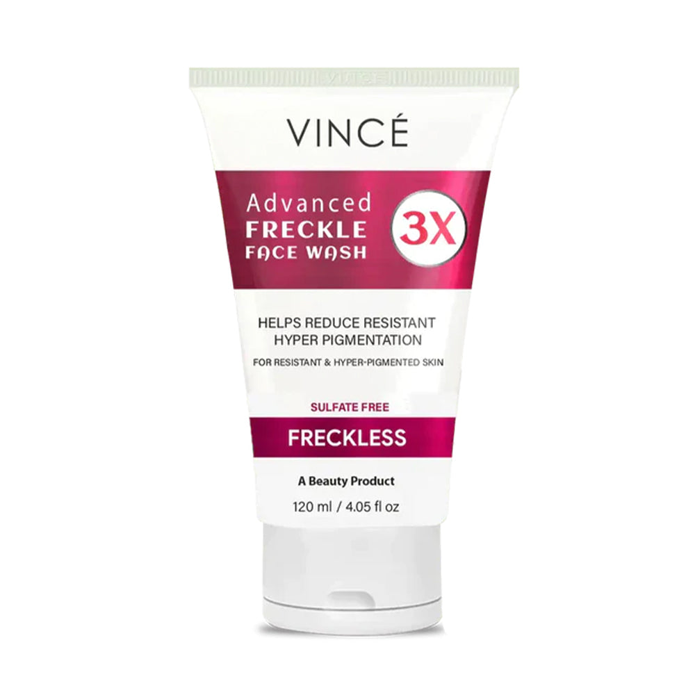 VINCE FRECKLESS ADVANCED FACE WASH 120ML