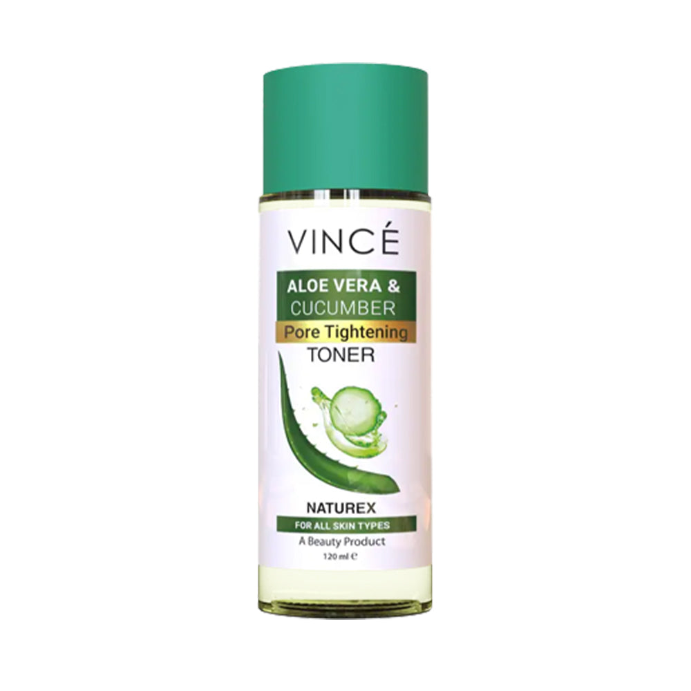 VINCE ALOE VERA & CUCUMBER PORE TIGHTENING TONER 120ML