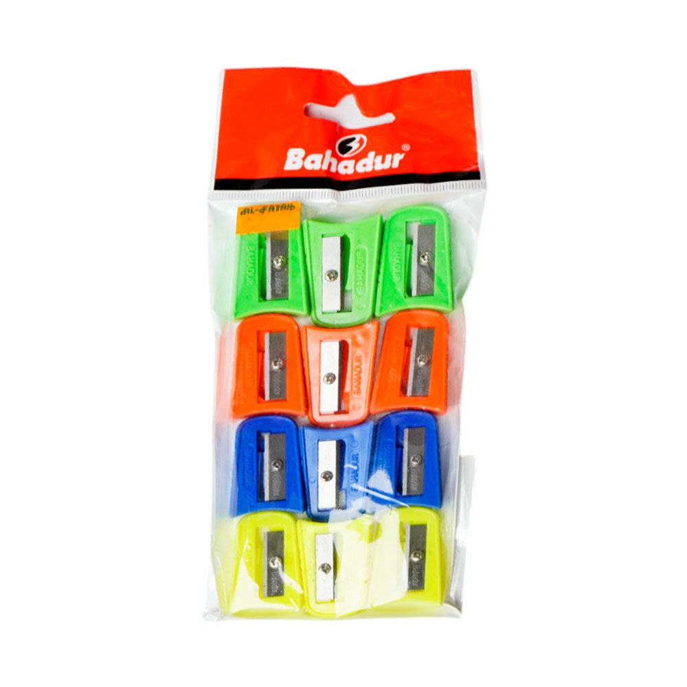 127 BAHADUR LEAF SHARPNER 12PC PACK B.I