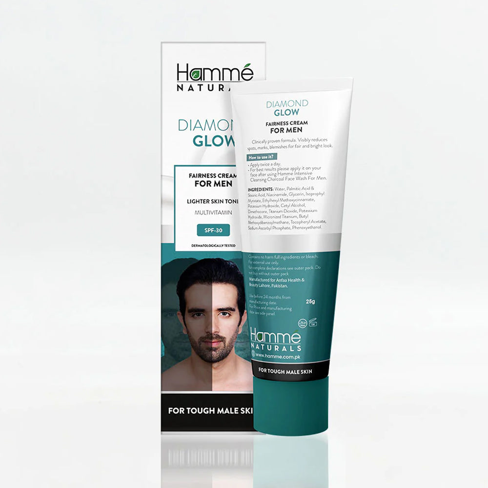 HAMME DIAMOND GLOW FAIRNESS CREAM FOR MEN 25G