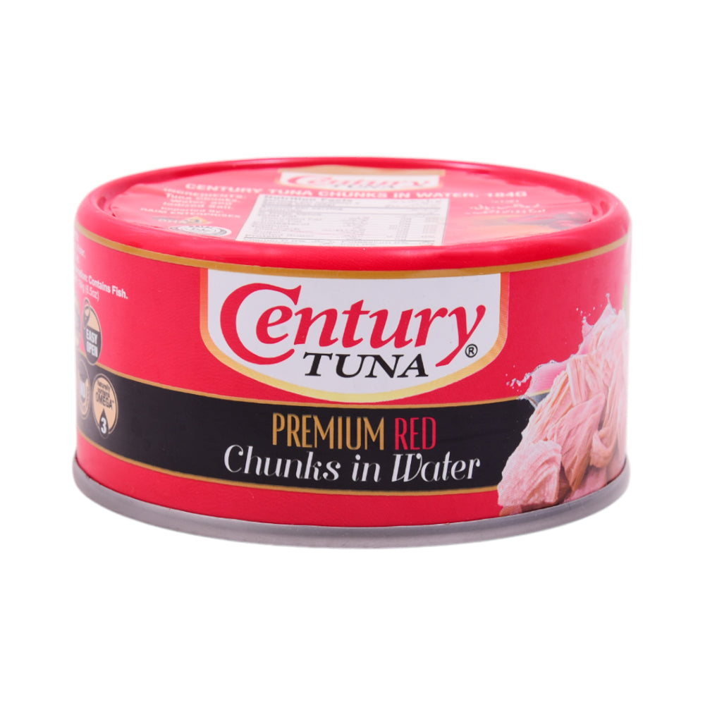 CENTURY TIN FOOD TUNA CHUNKS IN WATER 180 GM