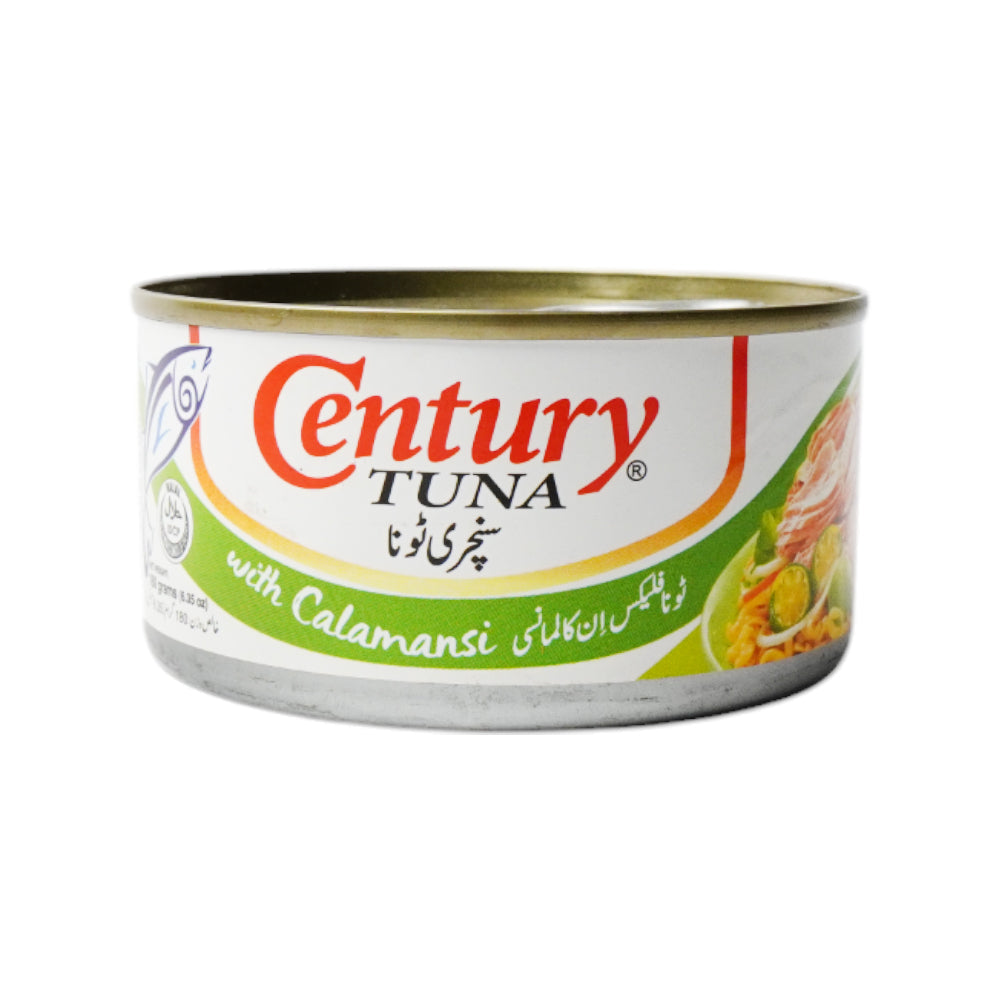 CENTURY TIN FOOD TUNA WITH CALAMANSI 180 GM