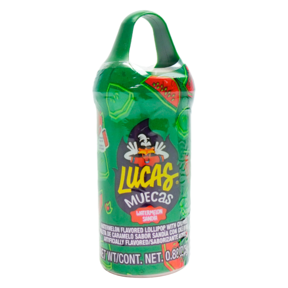 LUCAS MUECAS LOLLIPOP WATERMELON 25 GM