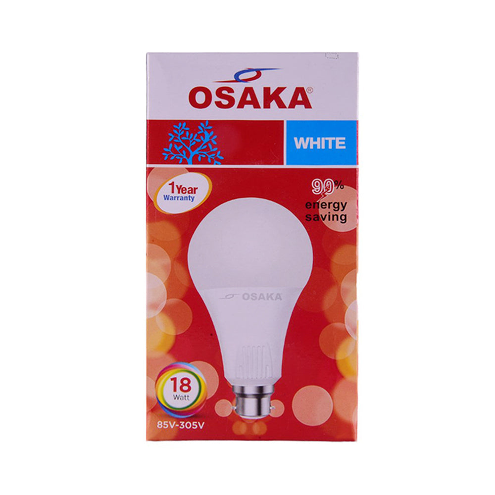OSAKA 18 WATT DAY LIGHT LED BULB B22