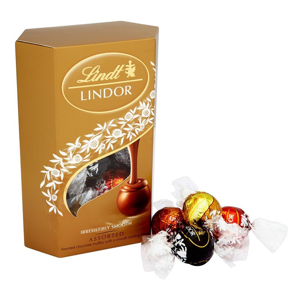LINDT LINDOR ASSORTED CHOCOLATE 200G