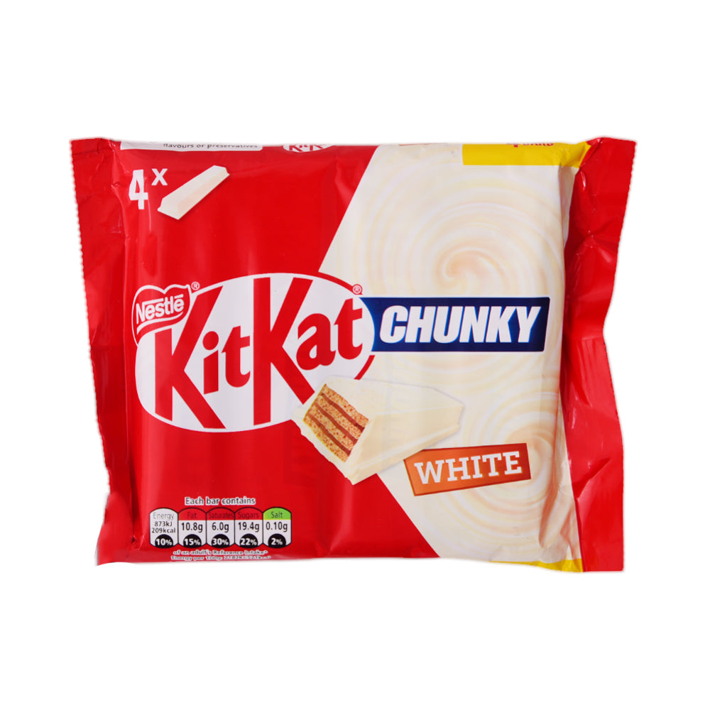 KITKAT WHITE CHUNKY CHOCOLATE MULTIPACK 160 GM