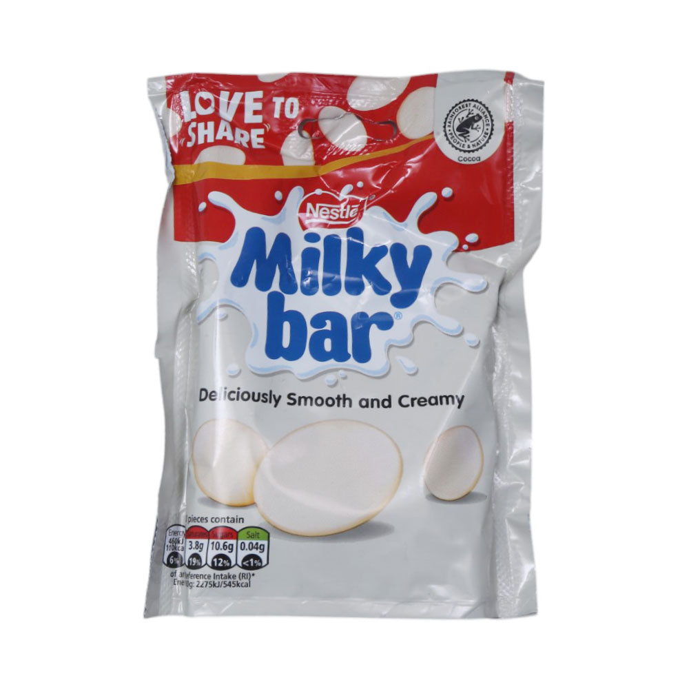 NESTLE MILKYBAR MILK BUTTON POUCH 94 GM