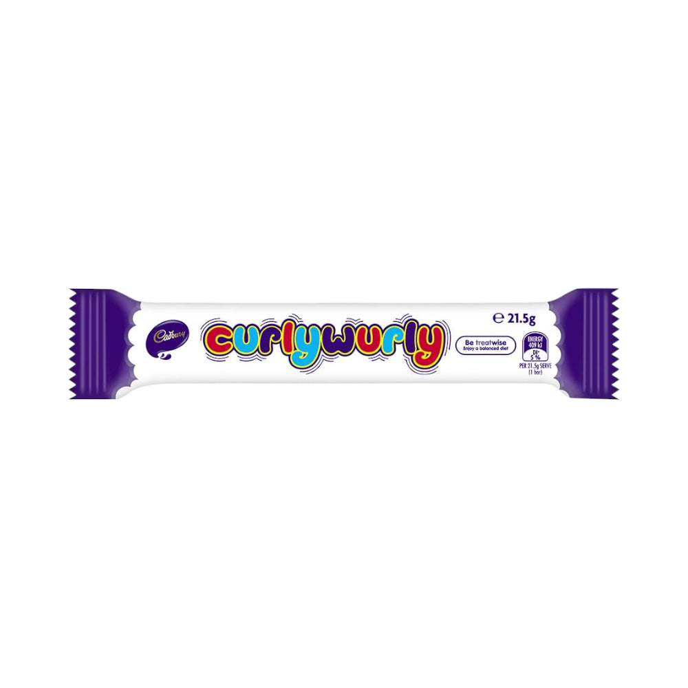 CADBURY CHOCOLATE CURLY WURLY 21.5 GM