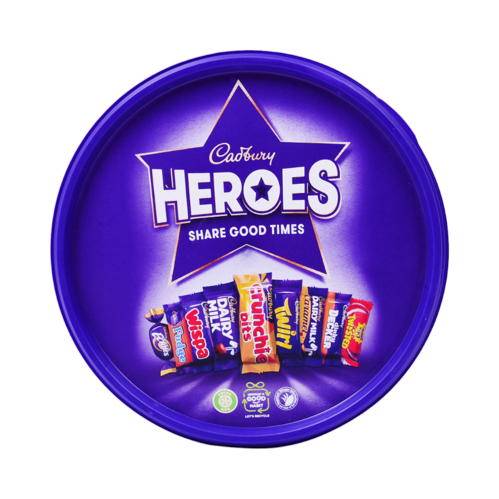 CADBURY HEROES CHOCOLATE BOX 550 GM