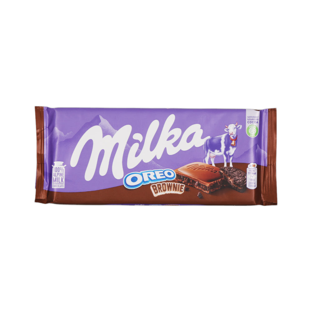 MILKA CHOCOLATE OREO BROWNIE 100 GM