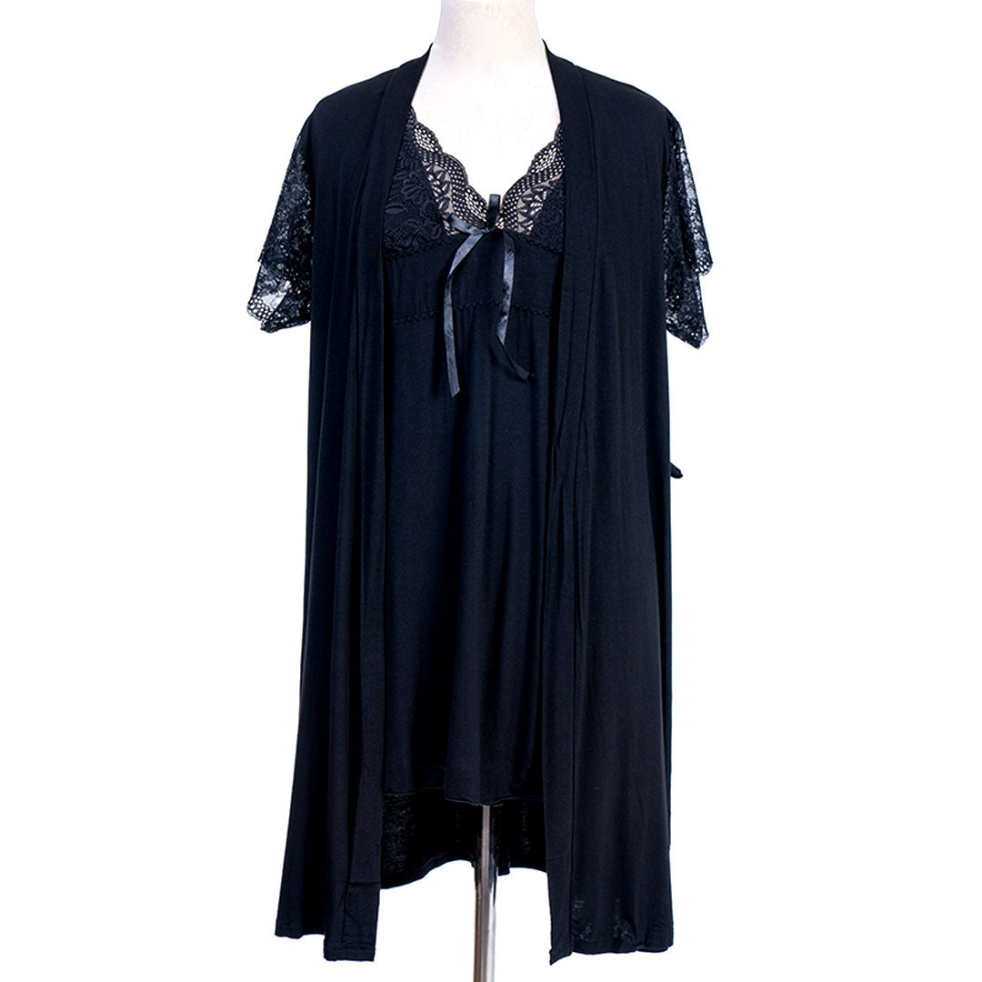 BELLEZA SHORT NIGHTY WITH ROBE 77003