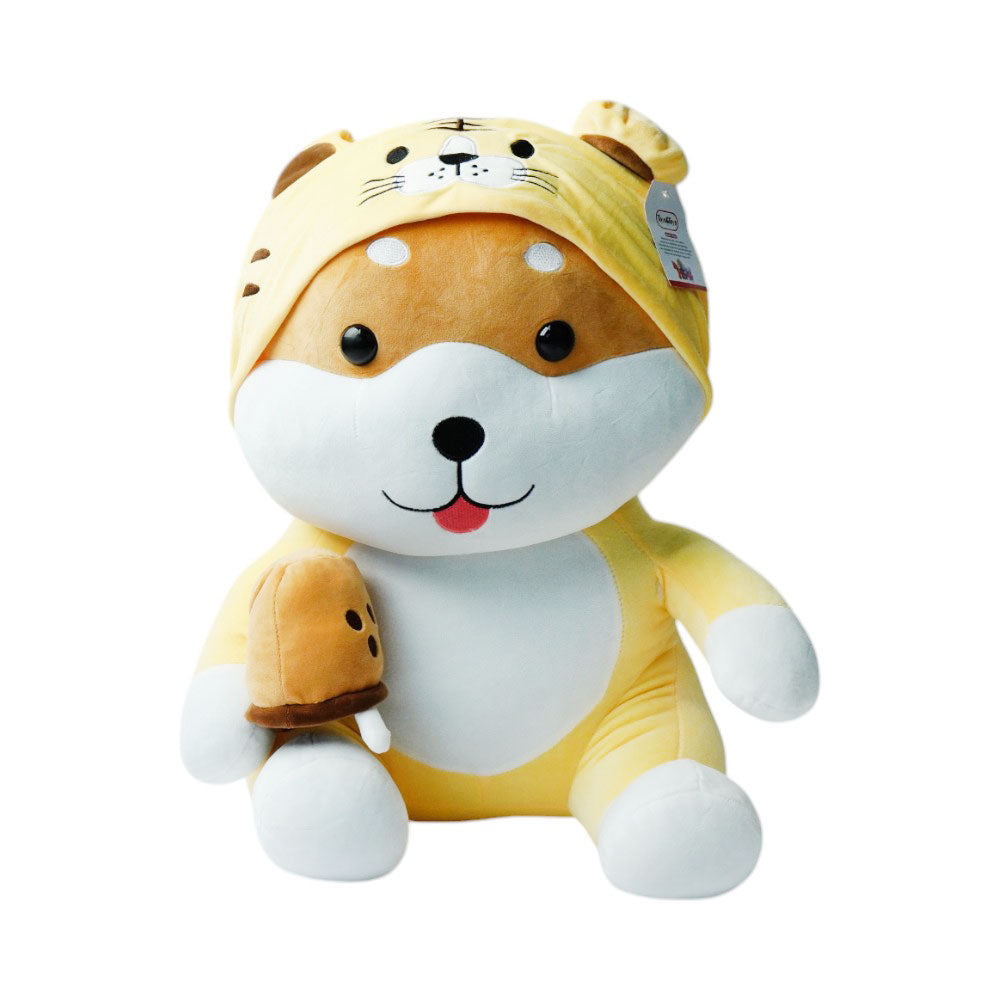 10137 SOFT PUPPY YELLOW 60CM