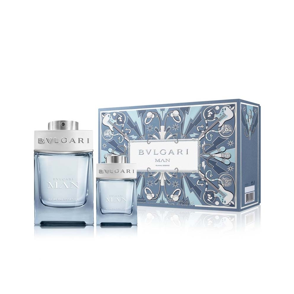 BVLGARI GLACIAL ESSENCE FOR MEN 2PC GIFT SET