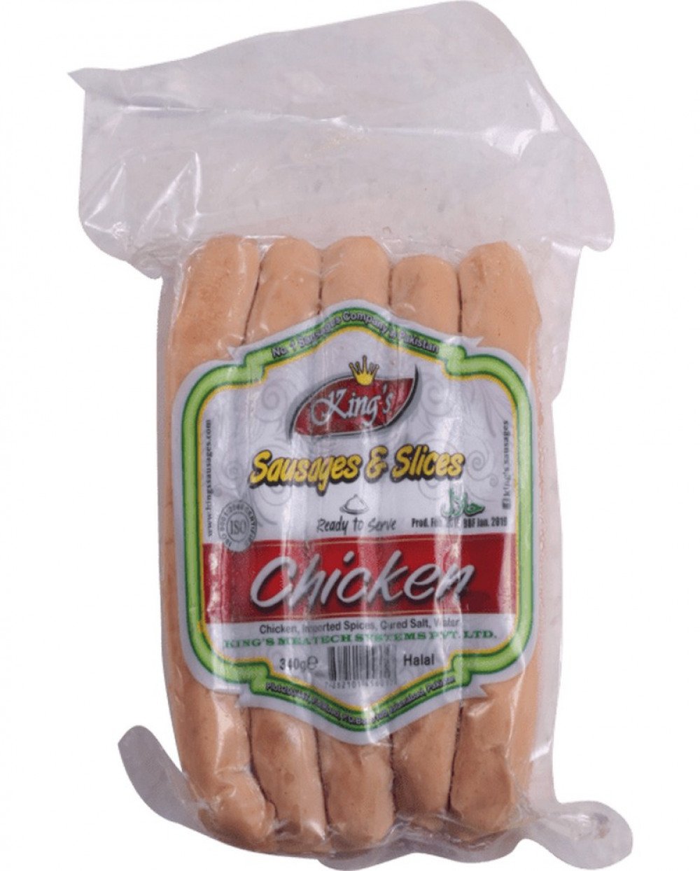 KINGS CHICKEN SAUSAGES 340 GM AlFatah