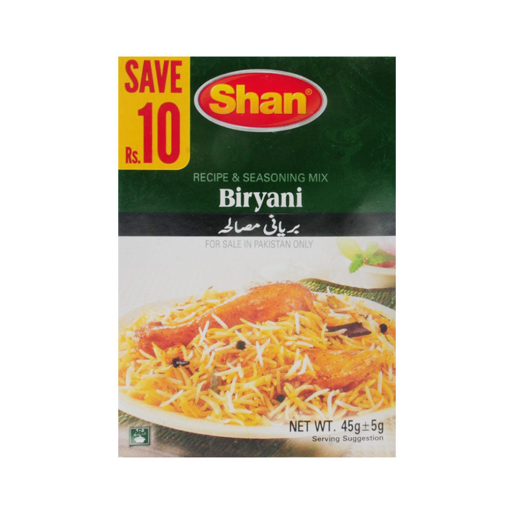 SHAN BIRYANI MASALA 45 GM PROMO PACK