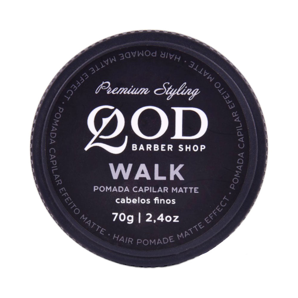 QOD BARBER SHOP WALK CREAM WAX MEDIUM HOLD 70GM