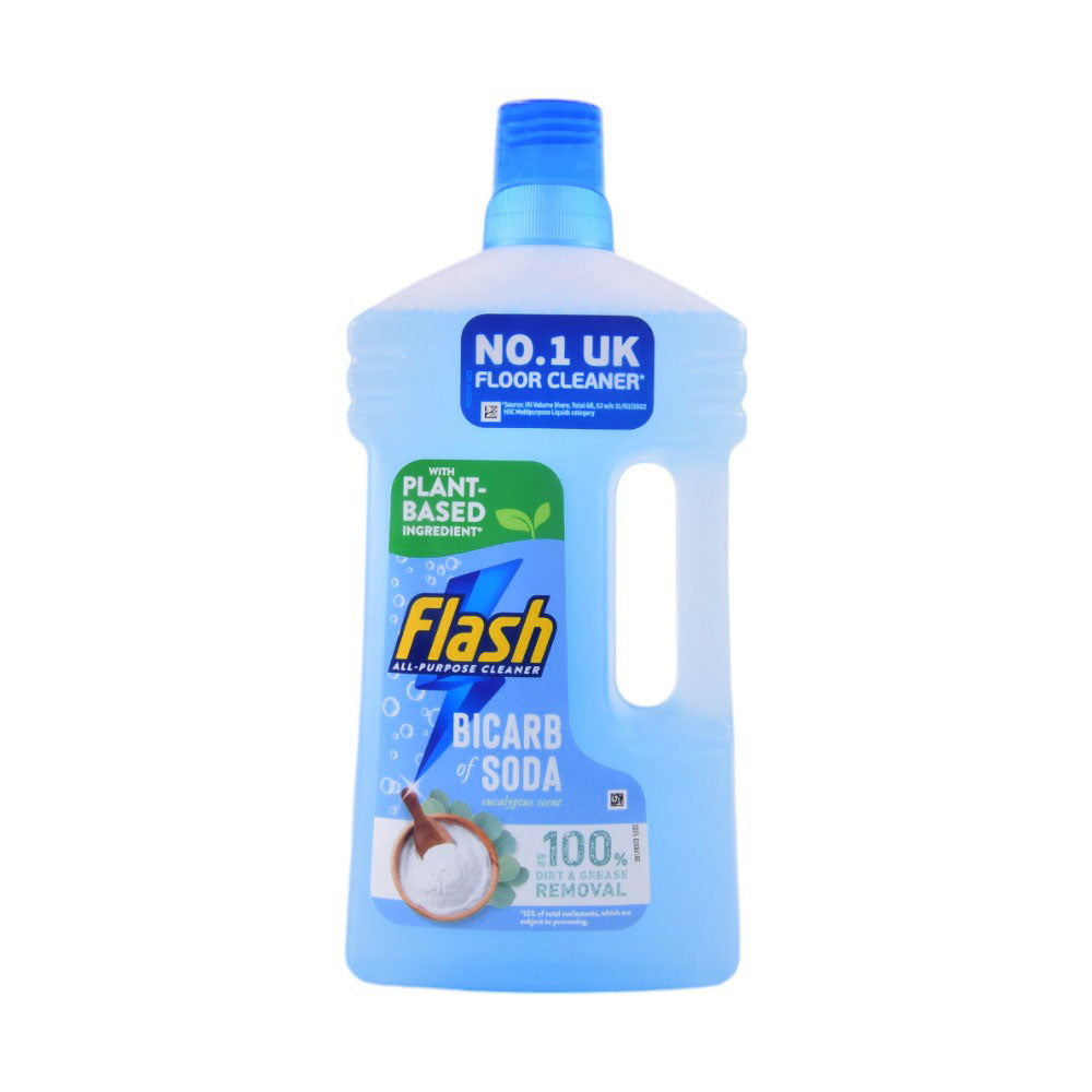 FLASH FLOOR CLEANER BICARB OF SODA EUCALYPTUS 1 LTR