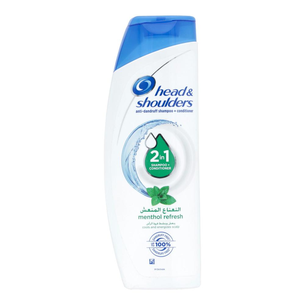 Head & Shoulders Shampoo Menthol Refresh 2in1 360ml – Al-fatah