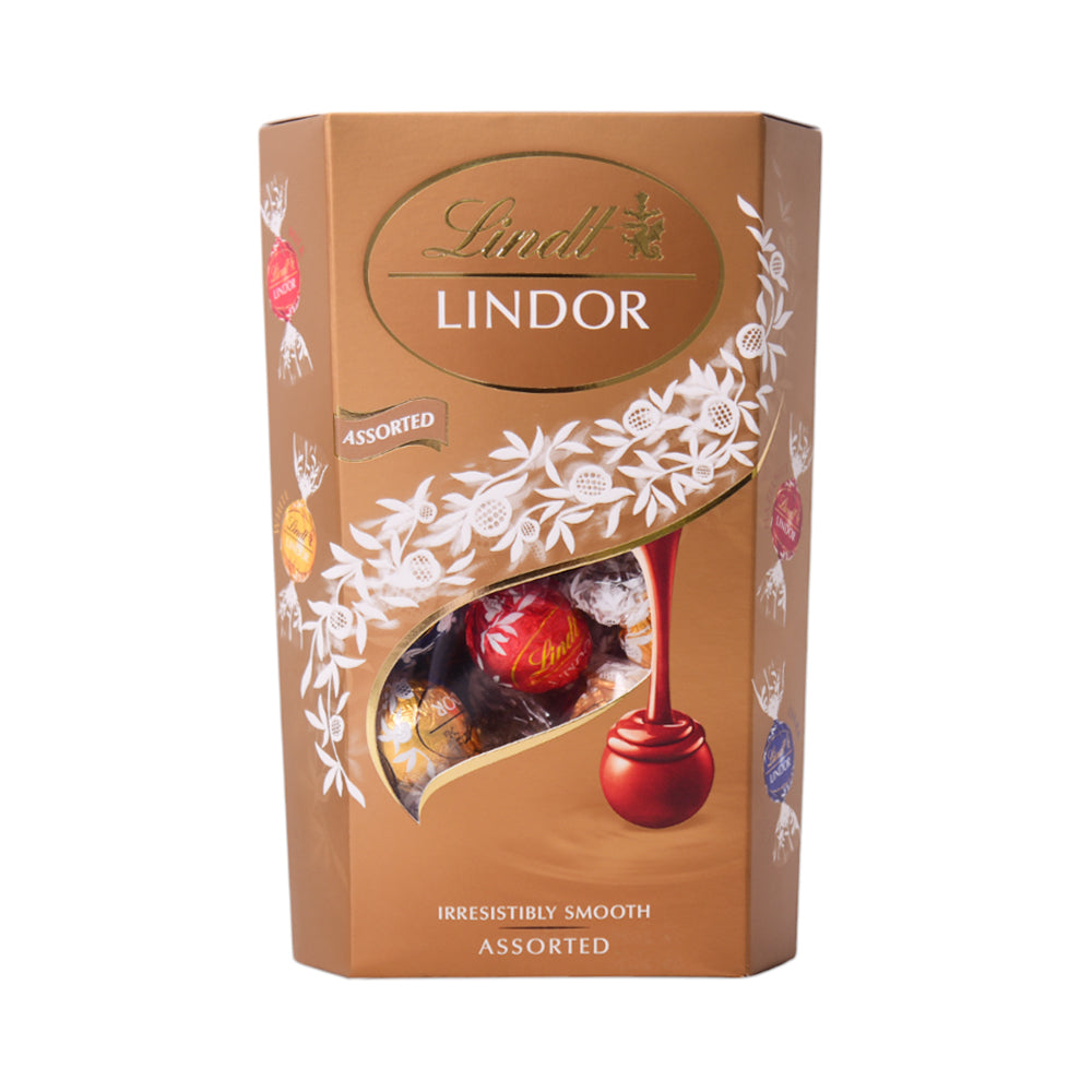 LINDT LINDOR CHOCOLATE BALLS ASSORTED 337 GM