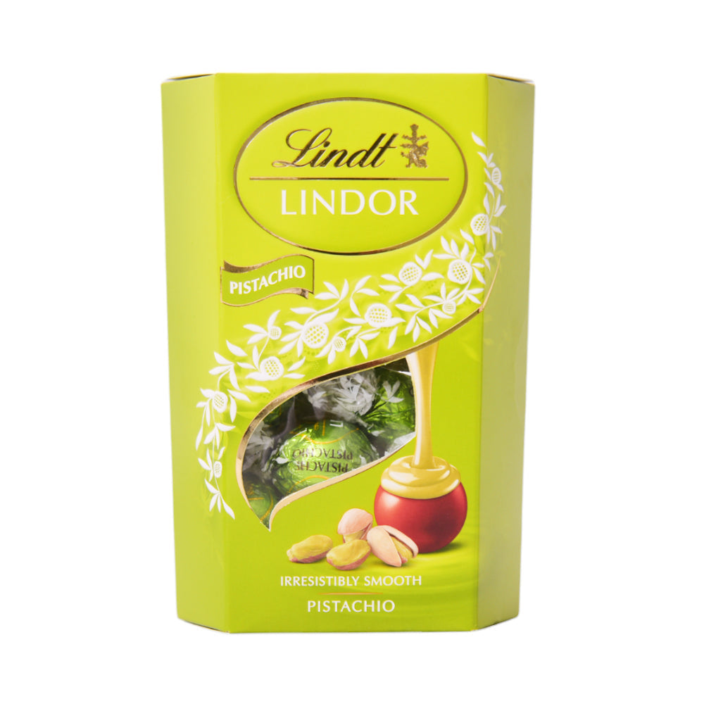 LINDT LINDOR CHOCOLATE BALLS PISTACHIO 200 GM