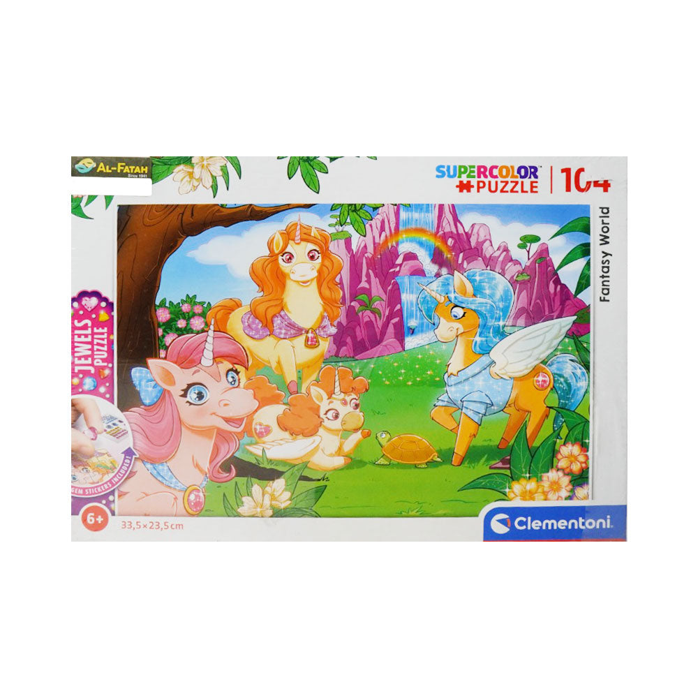 20179 CLEMENTONI JEWELS PUZZLE 104PC D