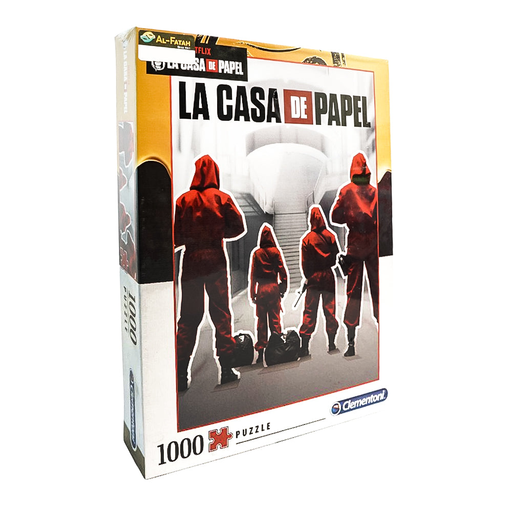 39532 CELEMENTONI LA CASA DE PAPEL PUZZLE 1000PC D