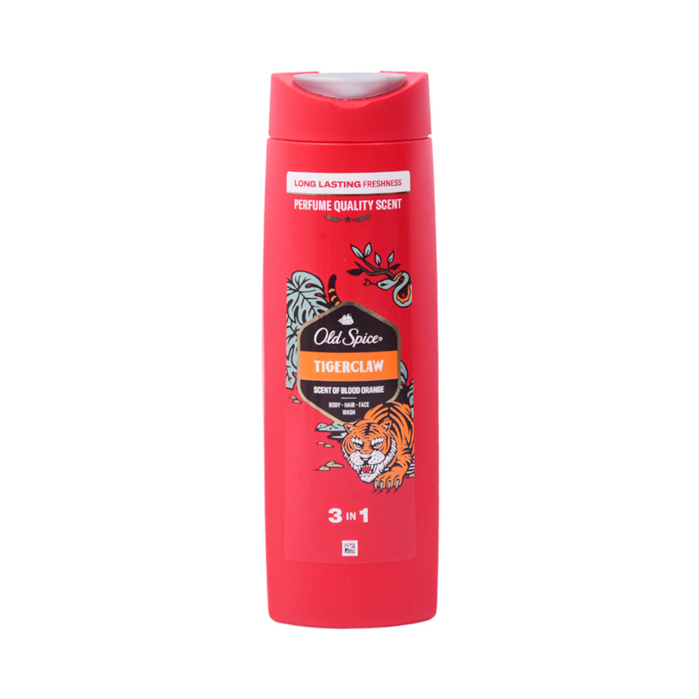 OLD SPICE SHOWER GEL TIGER CLAW 3 IN 1 400 ML