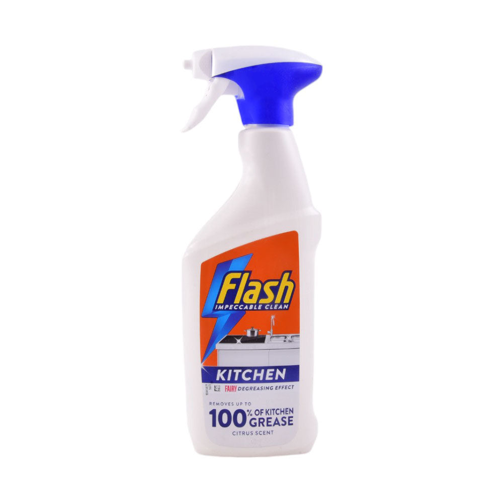 FLASH CLEANER KITCHEN GREASE CITRUS SCENT 500 ML