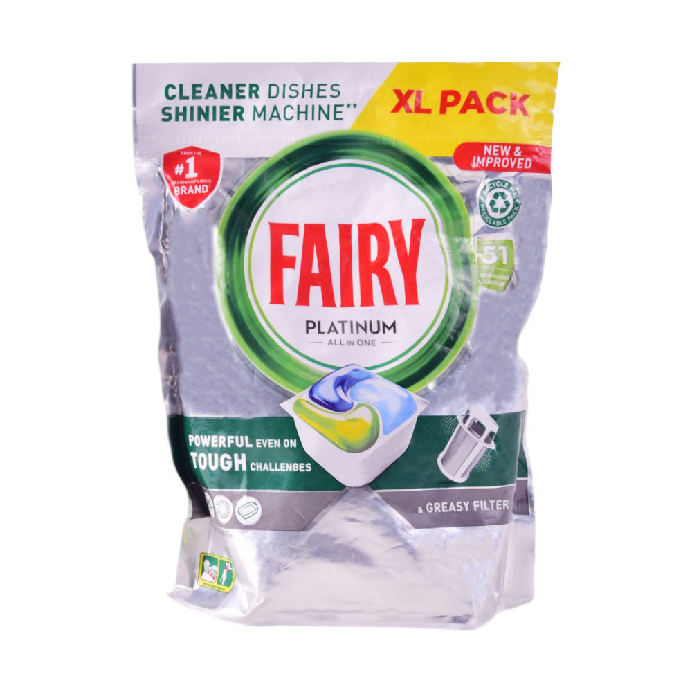 FAIRY DISH WASHER CAPSULES ALL IN ONE XL (51) 760 GM