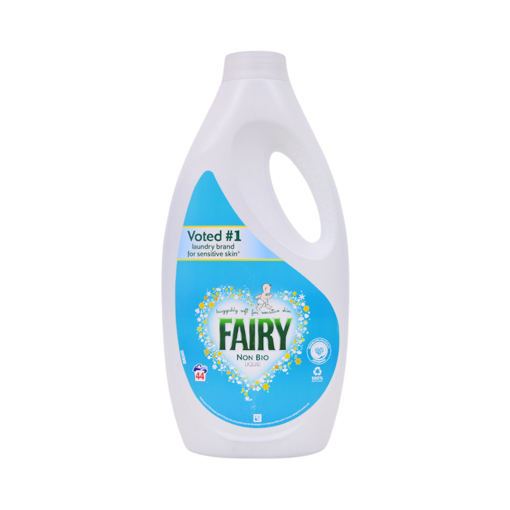 FAIRY WASHING LIQUID 44 WASH NON BIO LIQUID 1540 ML