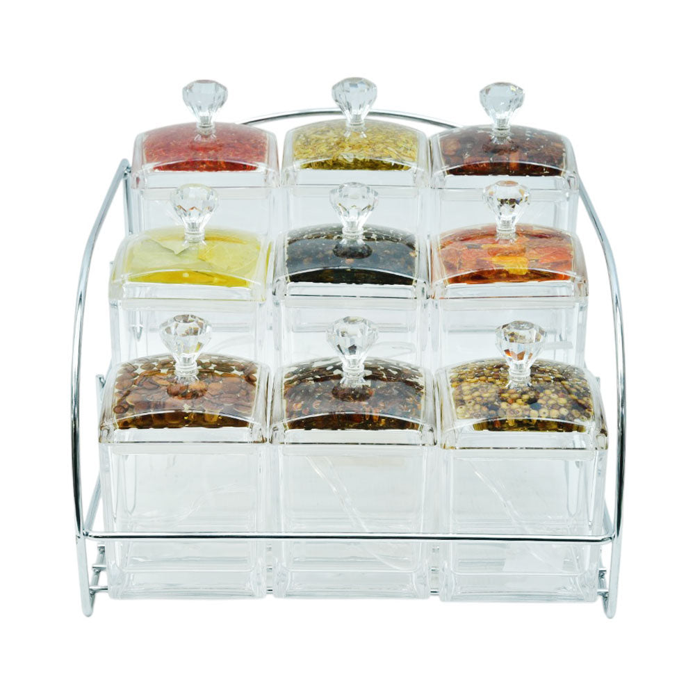 SPICE SET 9PC ACRYLIC CRSQ9M