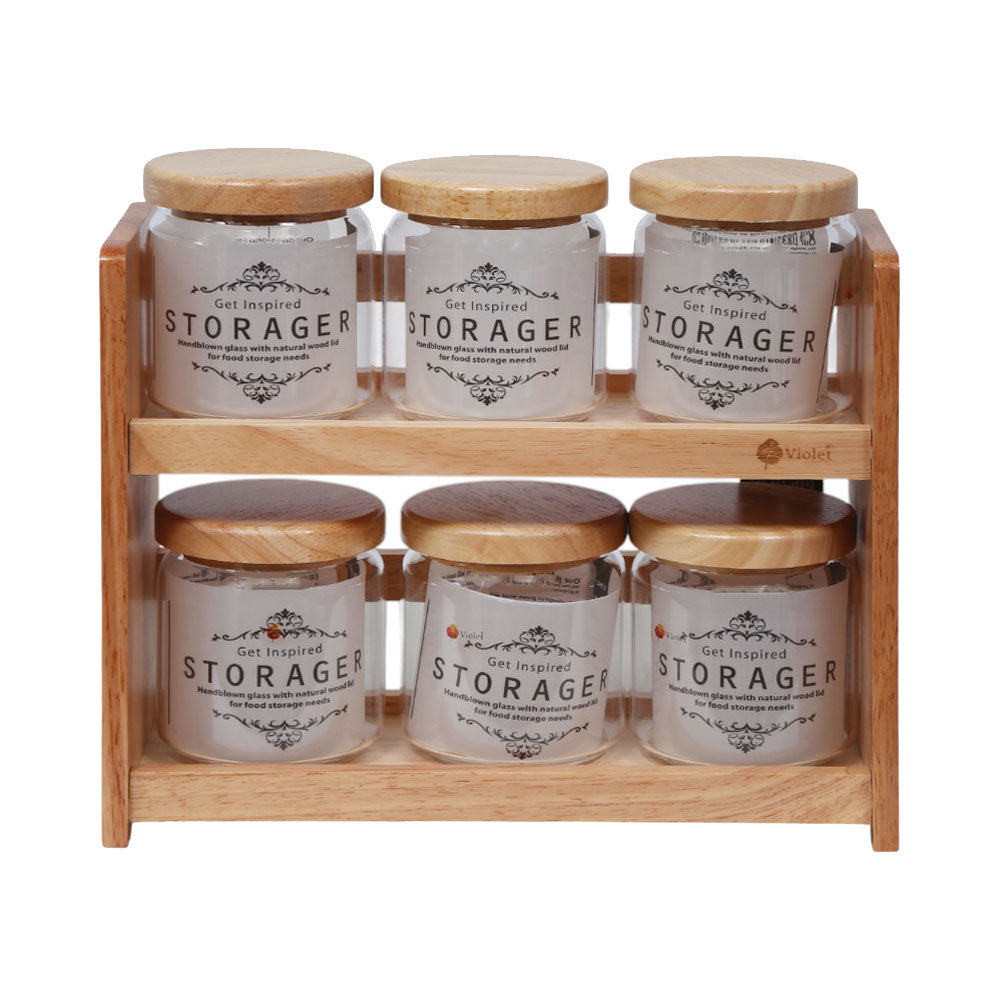 SPICE SET 6PC VIOLET 5566W