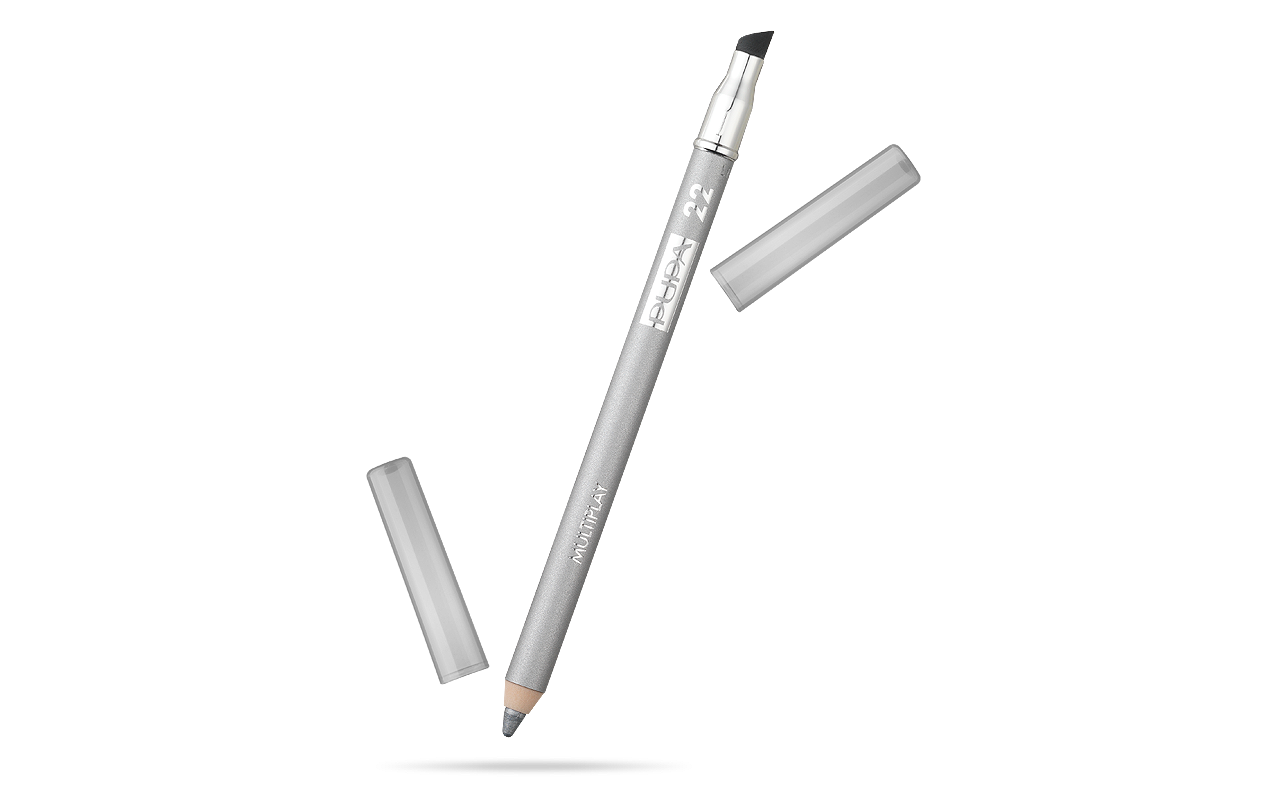 PUPA MULTIPLAY - TRIPLE-PURPOSE EYE PENCIL - PURE SILVER 22