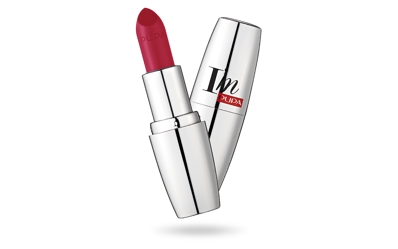 PUPA I'M PURE COLR LIPSTICK ABSOLUTE SHINE - HOT RUBY 313