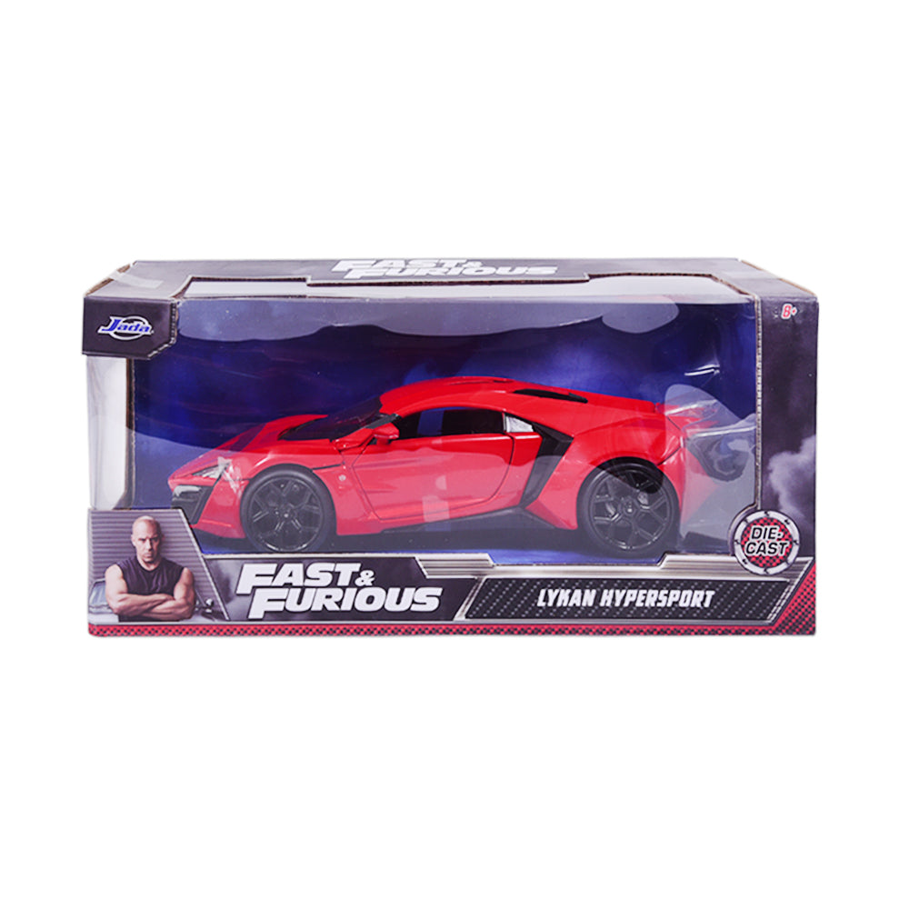 97377 JADA LYKAN HYPERSPORT CAR RED A.I