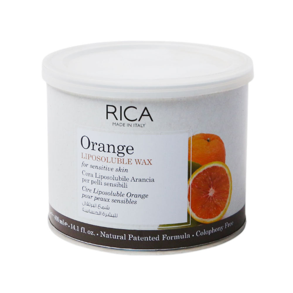 RICA LIPOSOLUBLE WAX ORANGE 400 ML