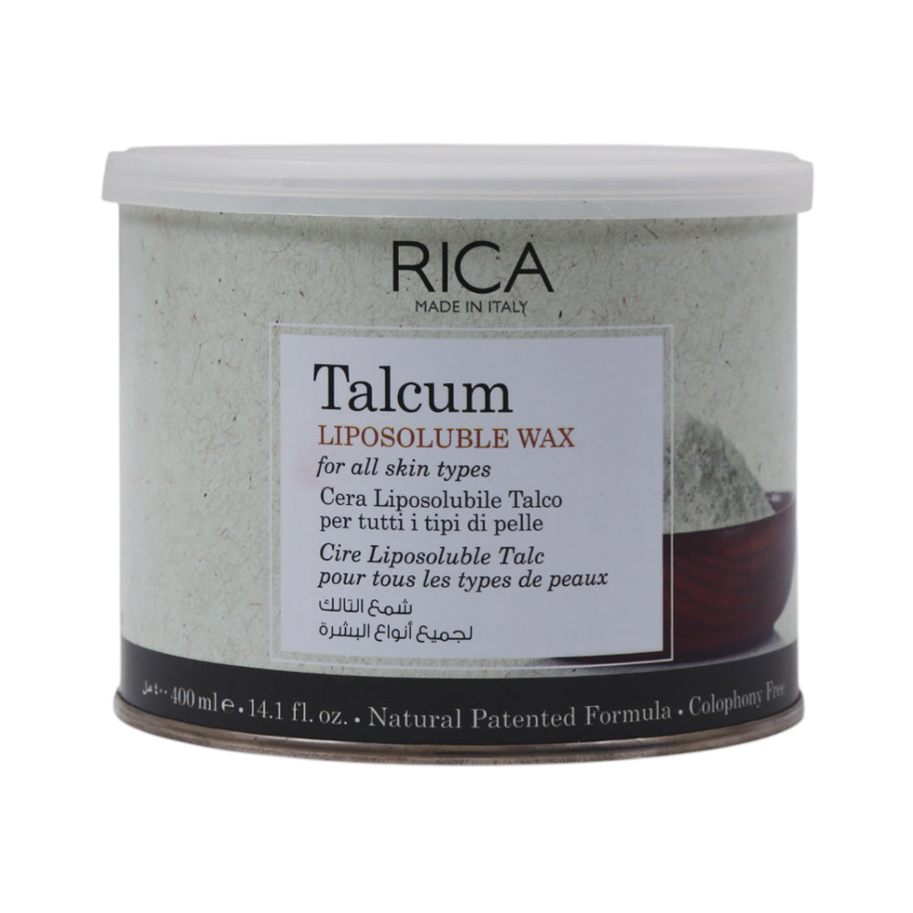 RICA LIPOSOLUBLE WAX TALCUM 400 ML