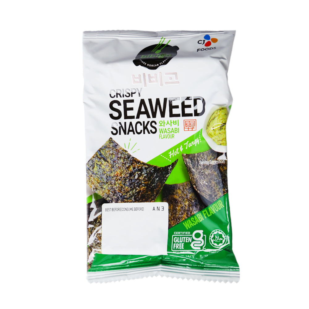 BIBIGO CRISPY SEAWEED SNACK 50 GM