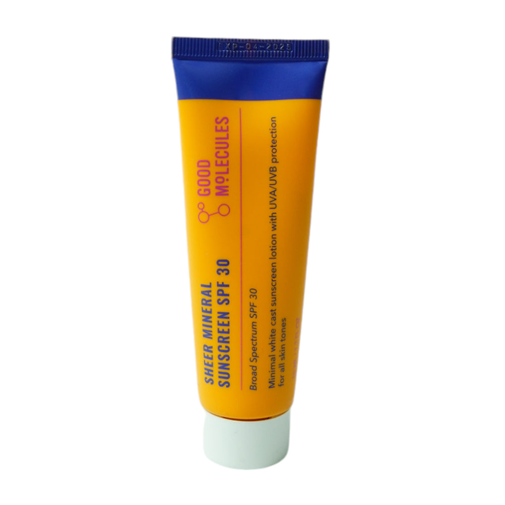 GOOD MOLECULES SHEER MINERAL SUNSCREEN SPF30 50ML