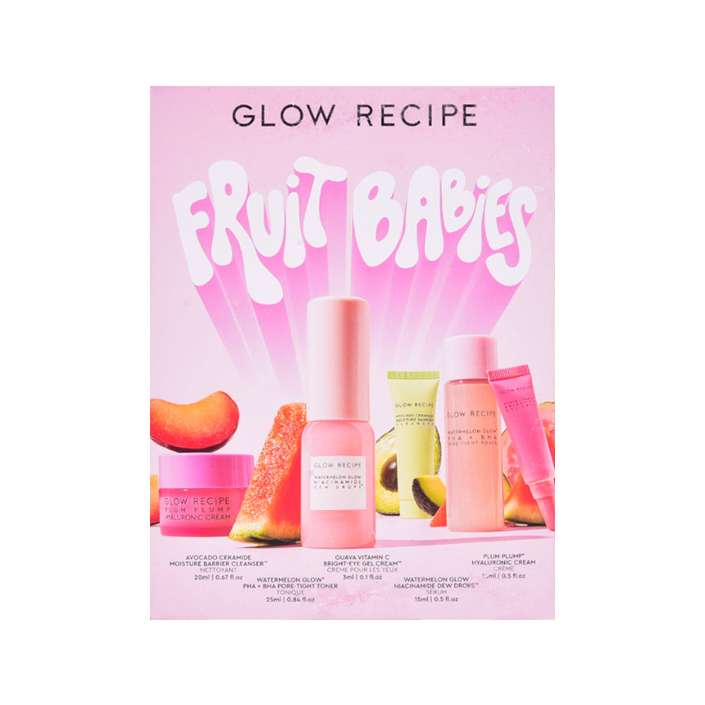 GLOW RECIPE FRUIT BABIES FRUIT FORWARD CLINICALLY EFFECTIVE
