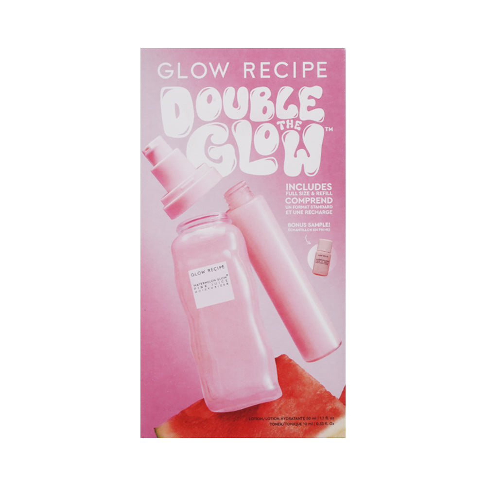 GLOW RECIPE DOUBLE THE GLOW SET 2PC 10ML+50ML