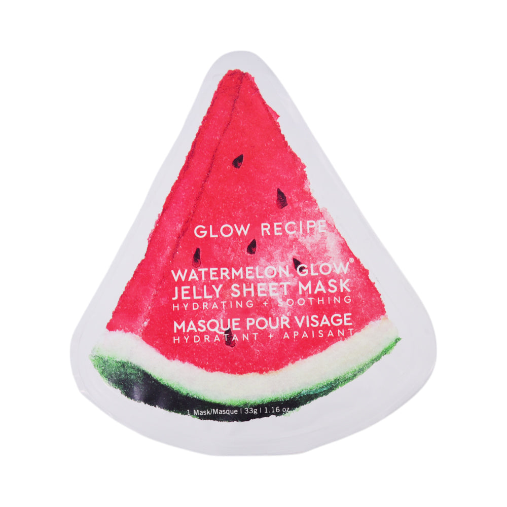 GLOW RECIPE WATERMELON GLOW JELLY SHEET MASK