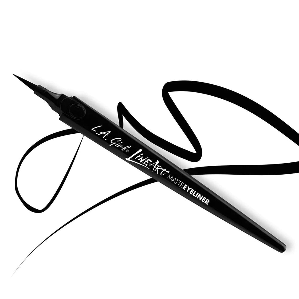 L.A. GIRL LINE ART MATTE EYELINER - INTENSE BLACKCOLOR INTE