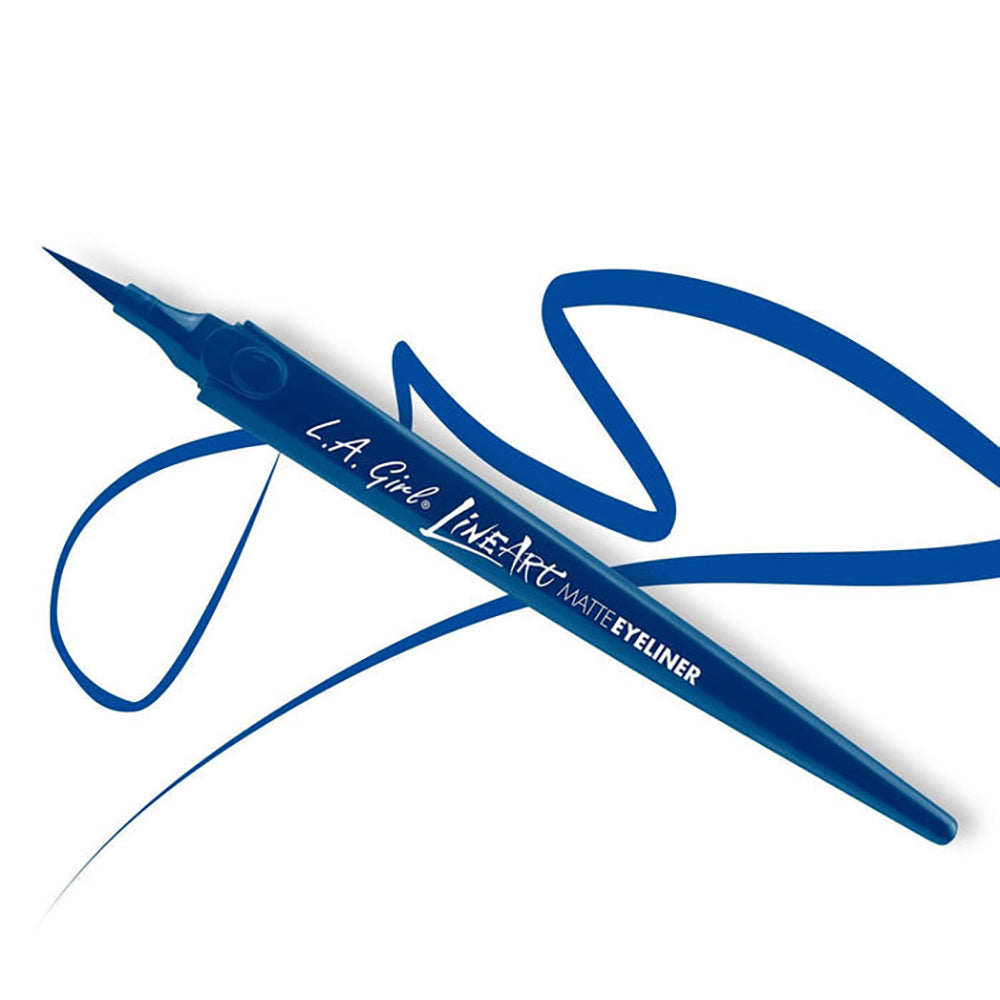L.A. GIRL LINE ART MATTE EYELINER - COBALTCOLOR COBALT