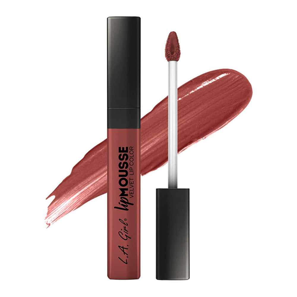 L.A. GIRL LIP MOUSSE VELVET LIP COLOR - LOWKEYCOLOR LOWKEY